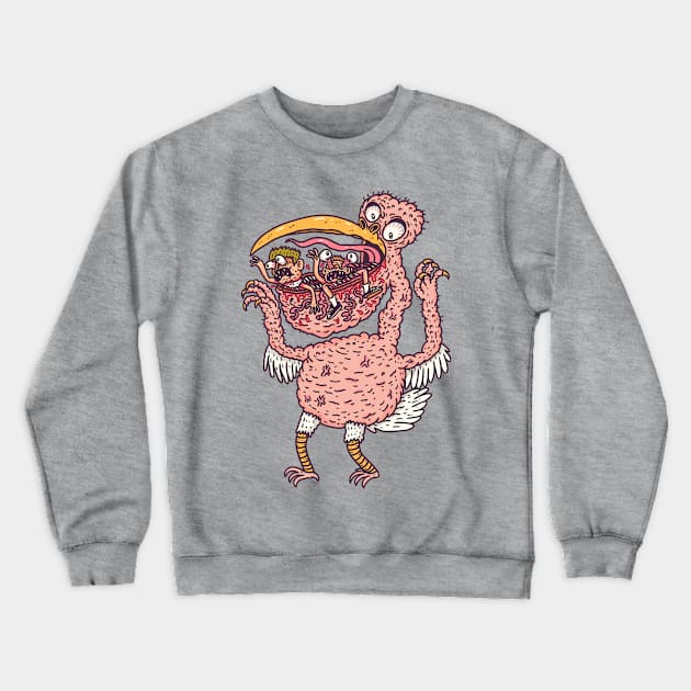 Monsterbird Crewneck Sweatshirt by hex